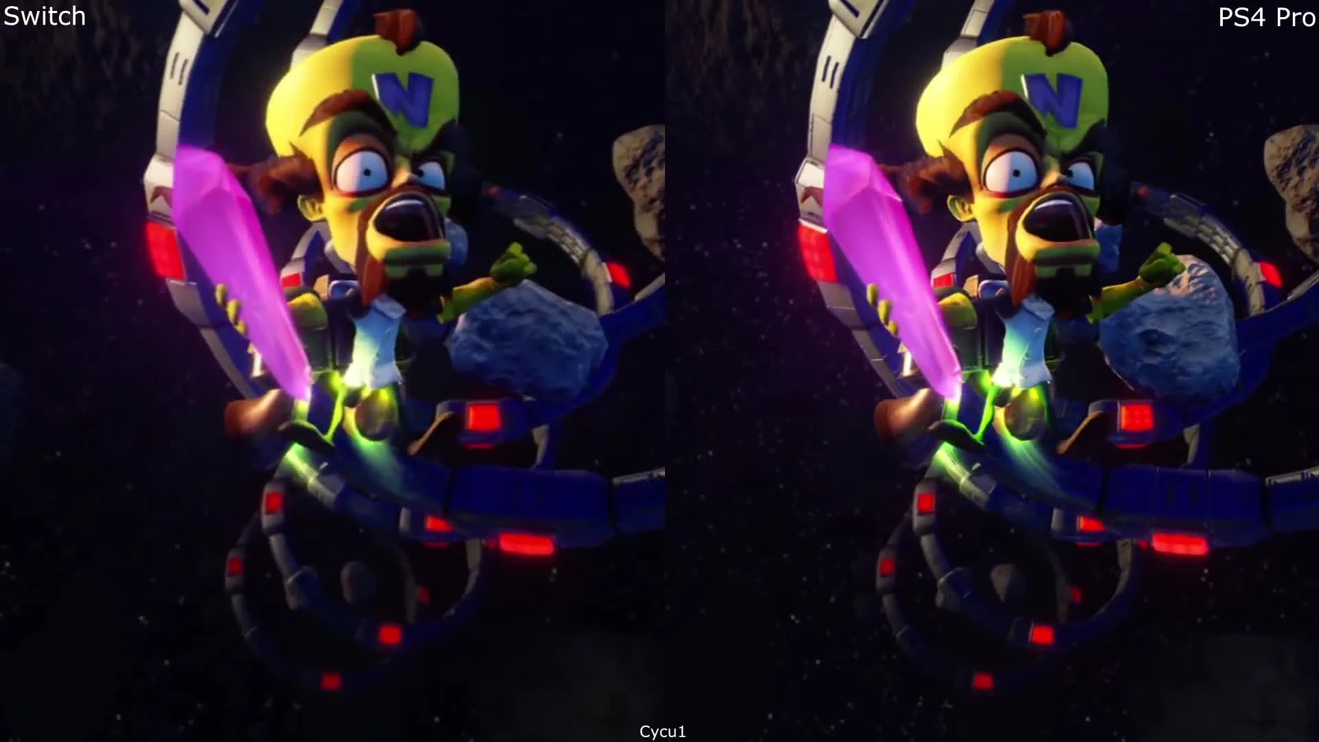 Crash Bandicoot N Sane Trilogy - Сравнение графики Nintendo Switch vs PS4