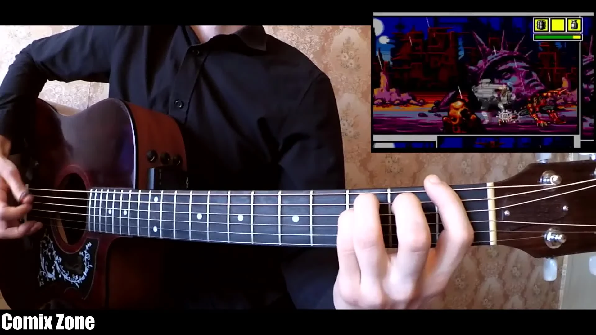 Музыка из 5 игр SEGA (На гитаре)