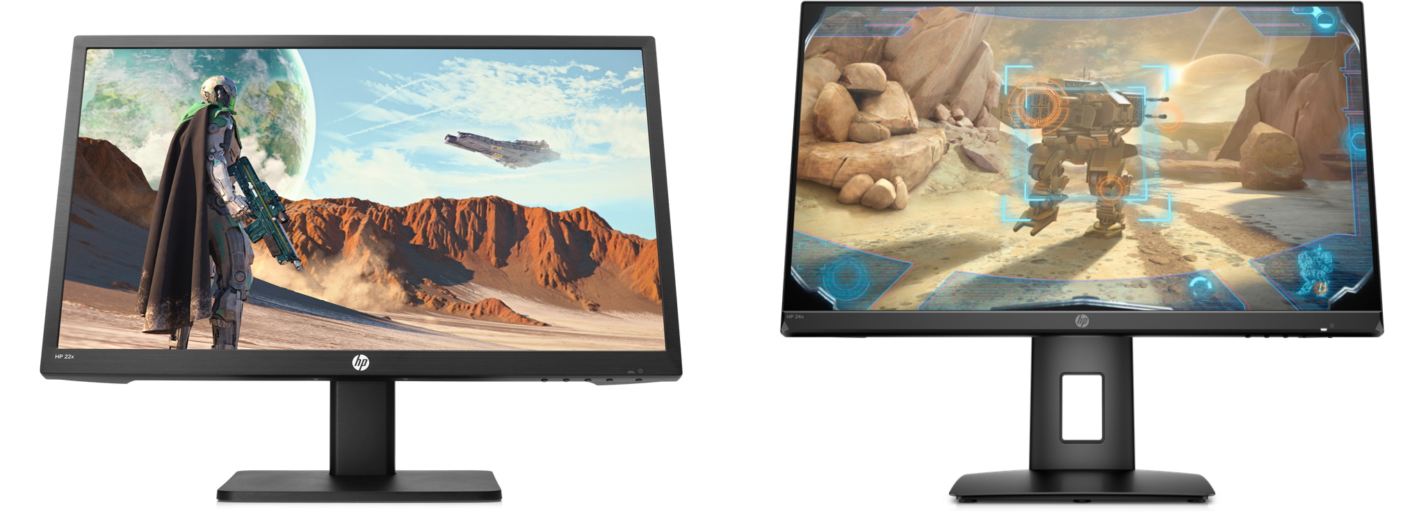 HP 22x и HP 24x: игровые Full HD-мониторы с частотой 144 Гц