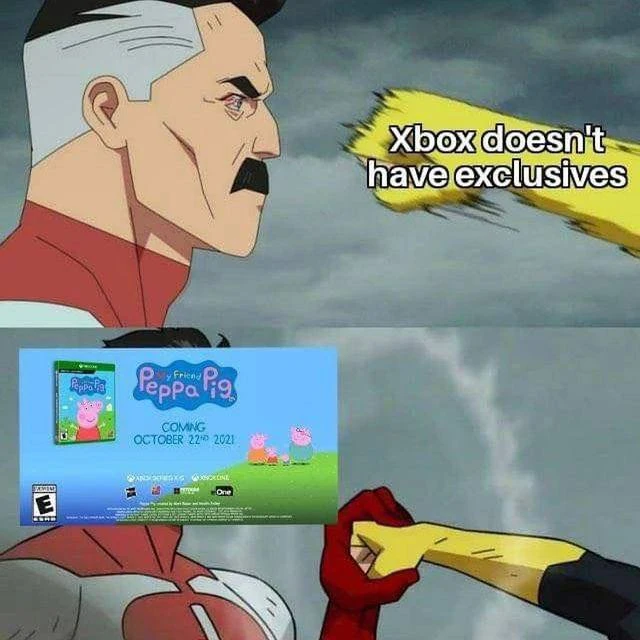 Когда говорят, что у Иксбокс нет эксклюзивов