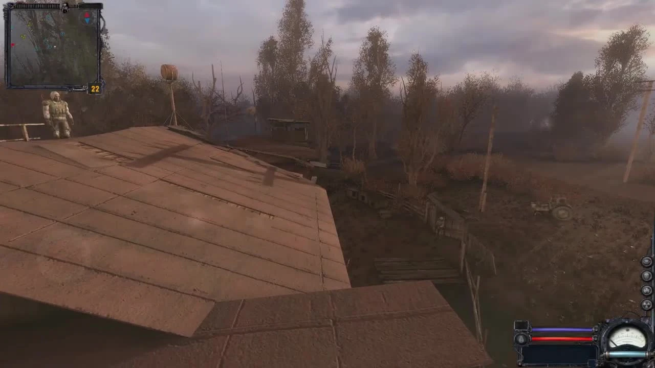 Что будет, если очутиться в начале игры на ЧАЭС в сталкер чистое небо