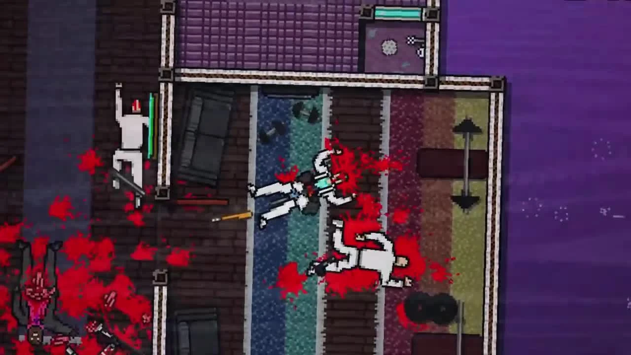 Безбашенный трейлер Hotline Miami 2