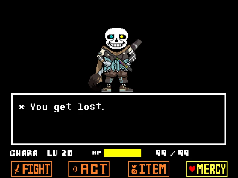 Undertale "Ink!sans fight"