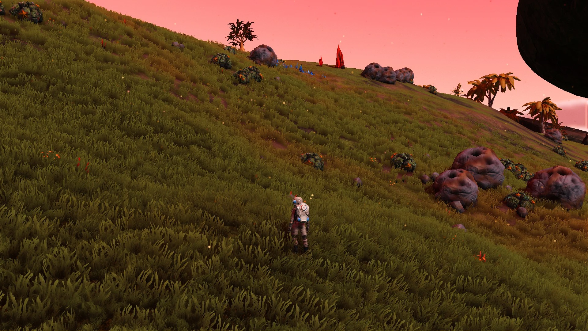 No Man's Sky "Оптимизированное расстояние визуализации травы+FPS | Verdant - Optimized Grass Render Distance"