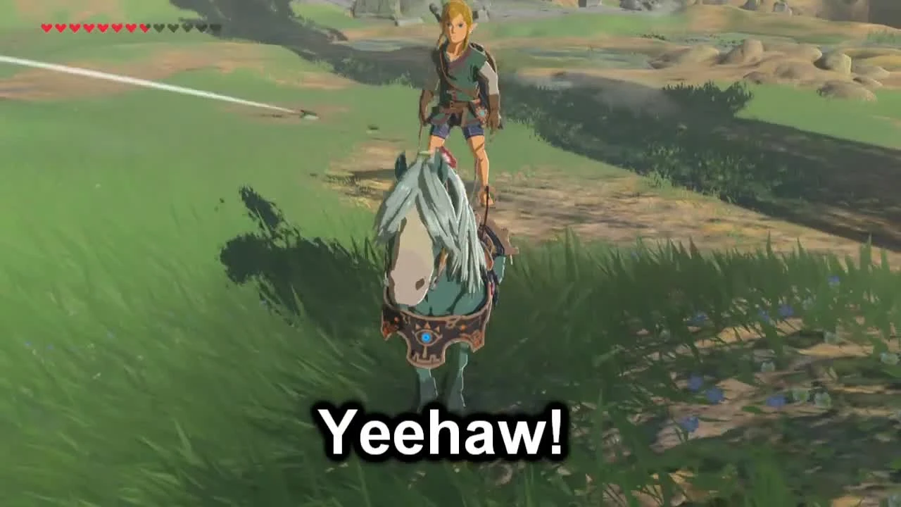 The Legend of Zelda: Breath of the Wild - Новые глитчи