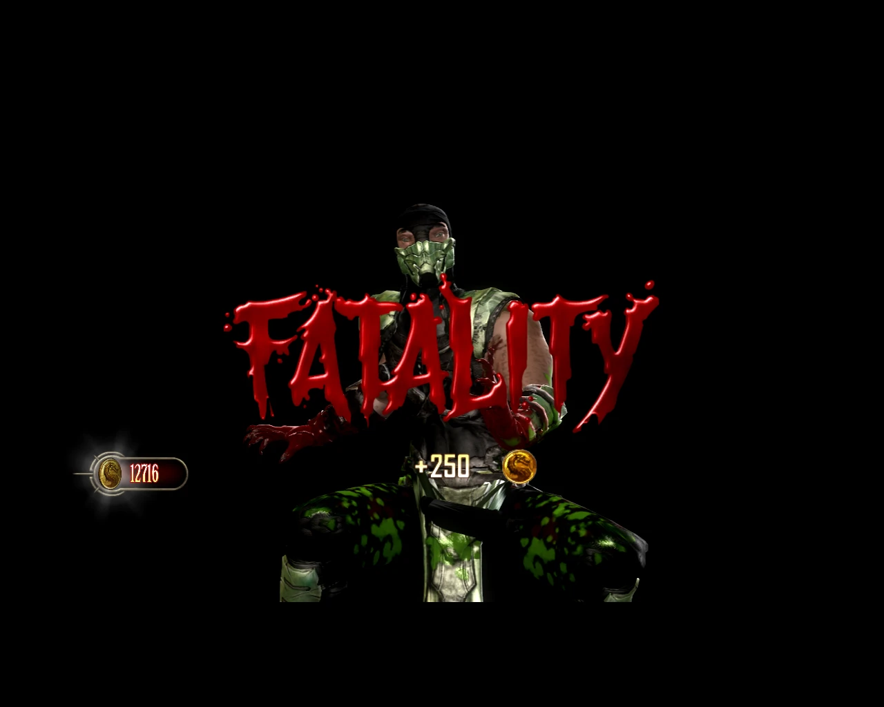 Mortal Kombat (2011) "Reptile mkx(human second suit)(mesh swap)"