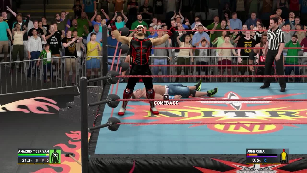 WWE 2K17 - Самодельный Титантрон для Моего рестлера