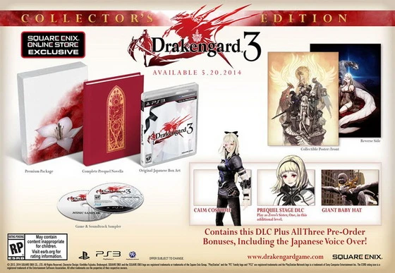 Drakengard 3 выйдет в мае 2014