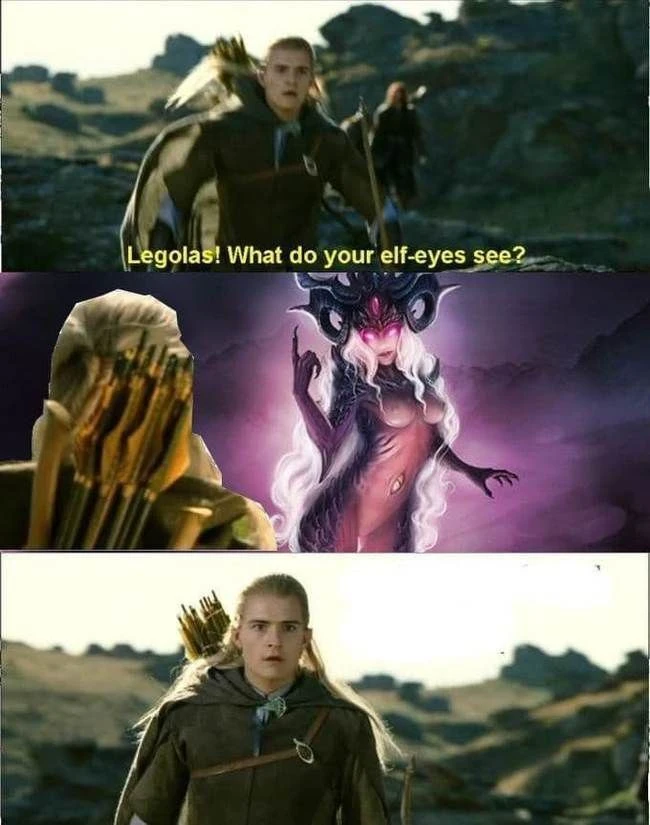 Что довелось увидеть Леголасу