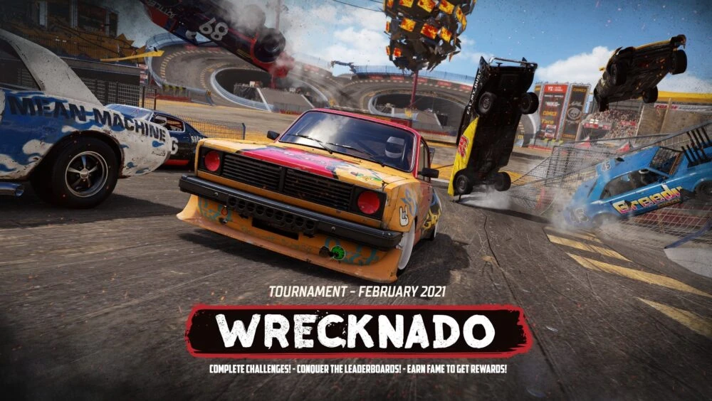 Новое обновление для Wreckfest добавляет сезонное событие Wrecknado