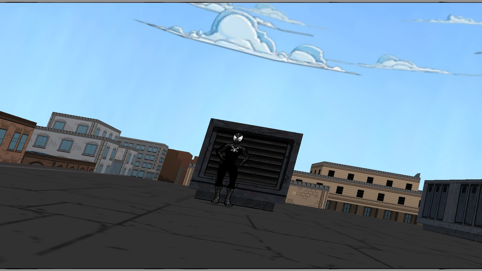 Ultimate Spider-Man "Spectacular spider man ( black suit Stage 2) Full-version"