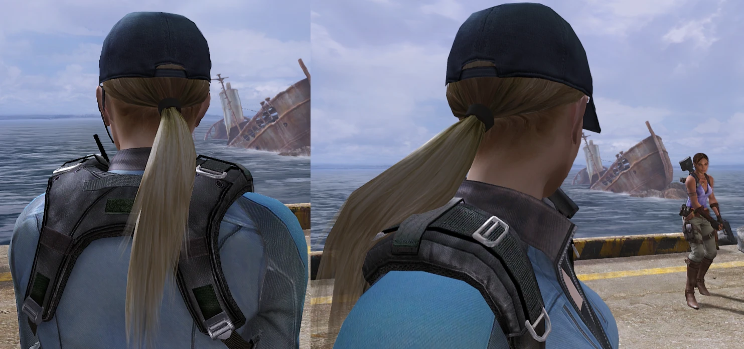 Resident Evil 5 "Cветлые волосы для Джилл"