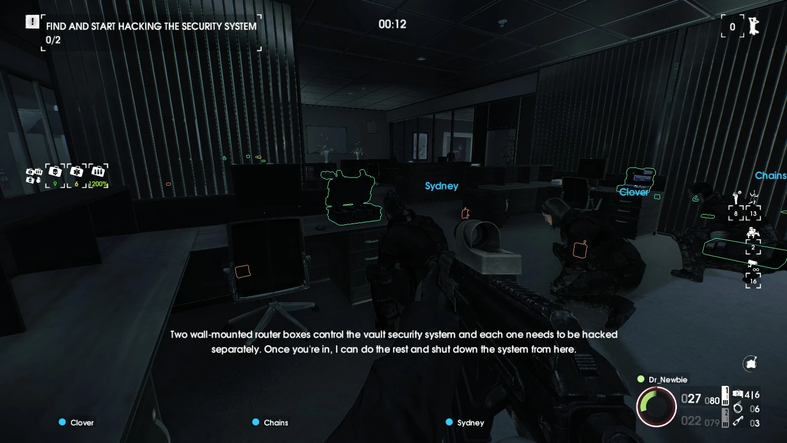 Payday 2 "[Diamond Heist] Codes and Boxes Helper"