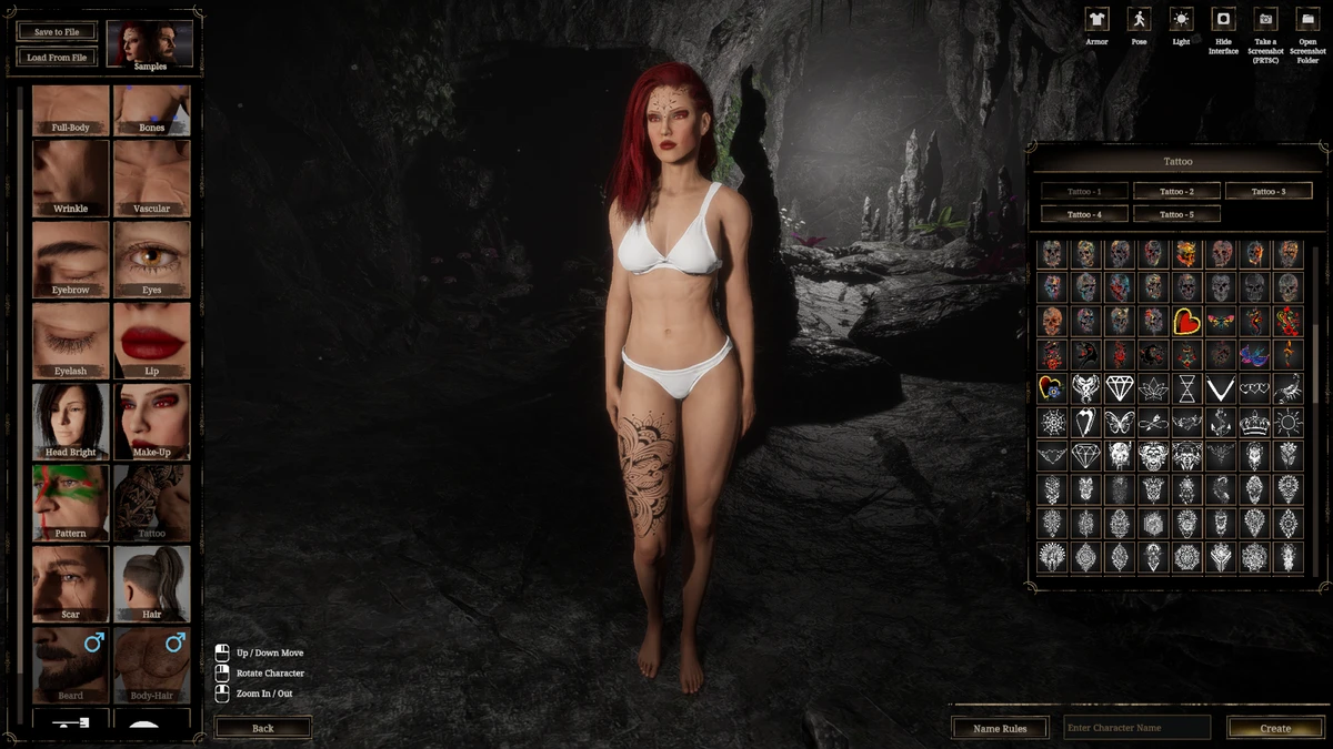 Quinfall может похвастаться очень продвинутым созданием персонажей