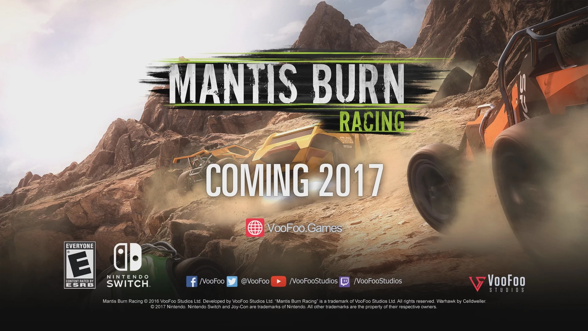 Mantis Burn Racing вскоре доедет до Switch