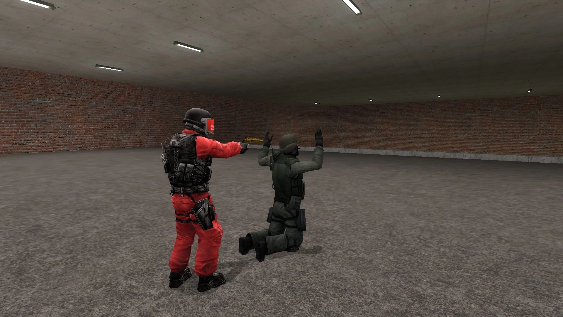 Garry's Mod "NPC и Скины Солдат Jcorp из Игрового Режима Map Swepeers"