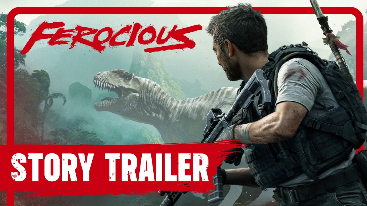 Шутер с динозаврами Ferocious получил новый сюжетный трейлер