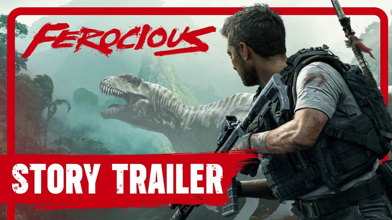 Шутер с динозаврами Ferocious получил новый сюжетный трейлер