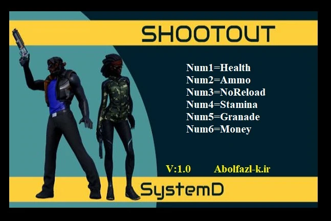 ShootOut (SystemD): Трейнер/Trainer (+6) [1.0] {Abolfazl.k}