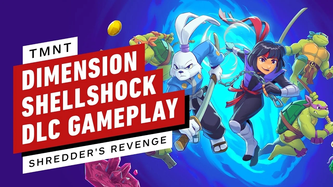 Тринадцать минут геймплея дополнения "Dimension Shellshock" для Teenage Mutants Ninja Turtles: Shredder's Revenge