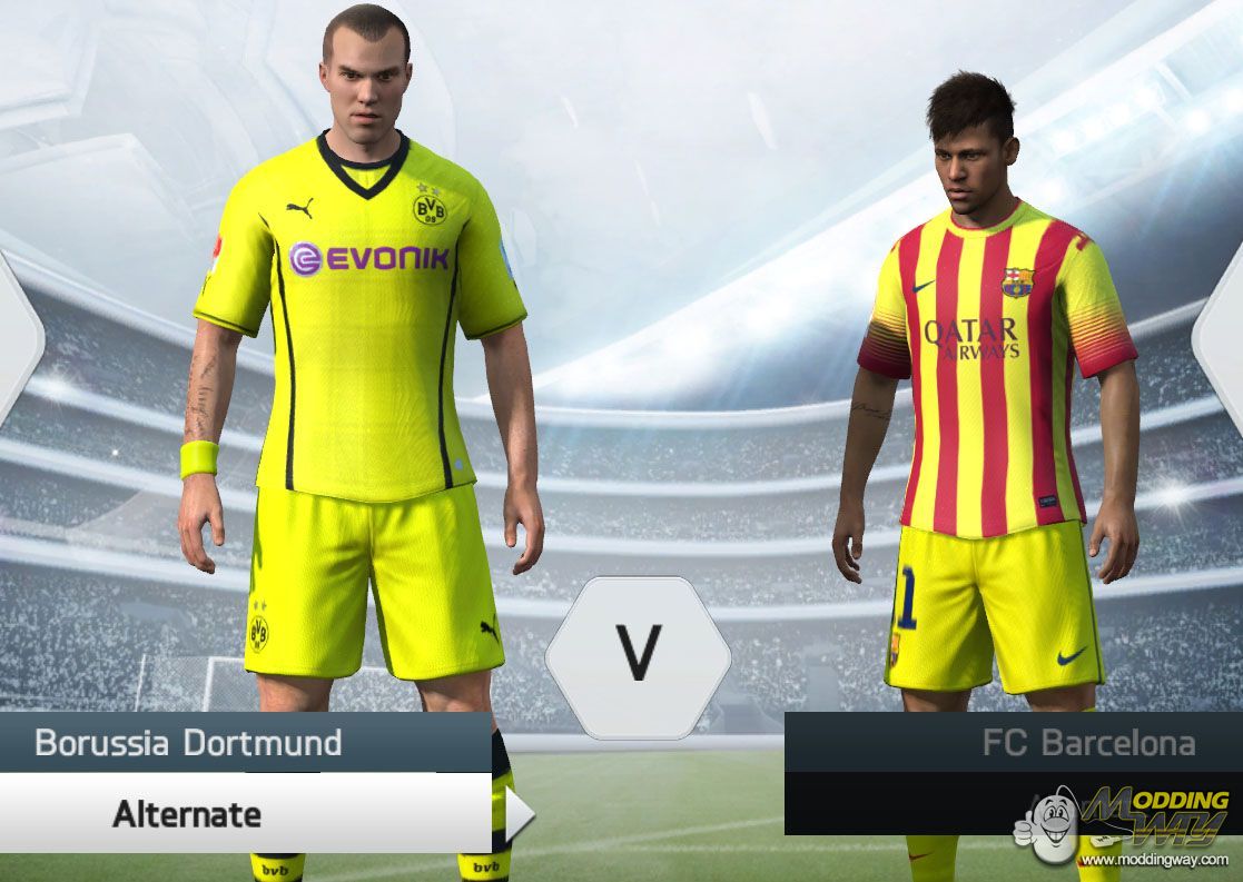 FIFA 14 "MODDINGWAY MOD - UPDATE 0.9.5"