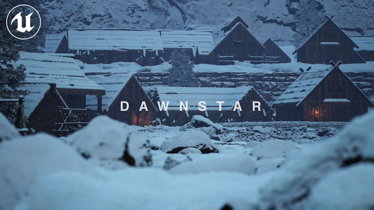 Художник продемонстрировал город Данстар из Skyrim на движке Unreal Engine 5