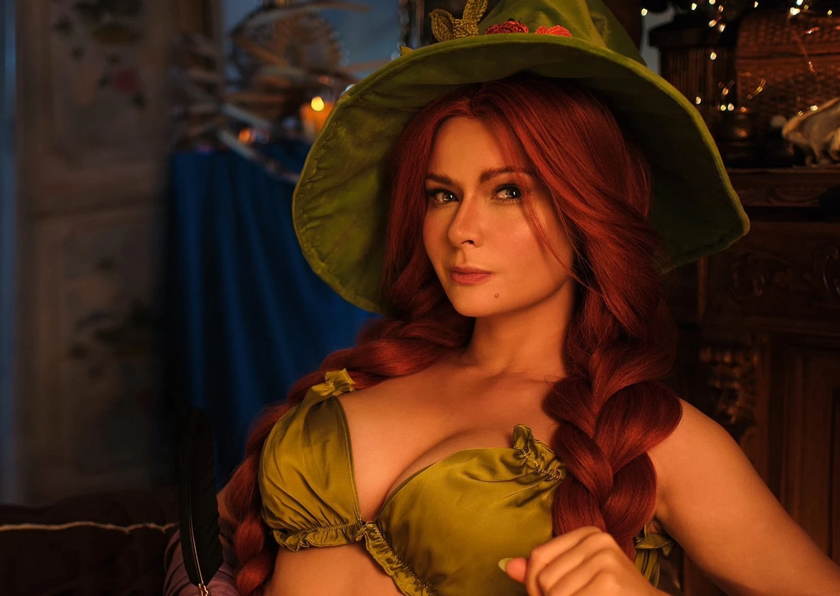 Косплей Мирабель Чесноук из Hogwarts Legacy