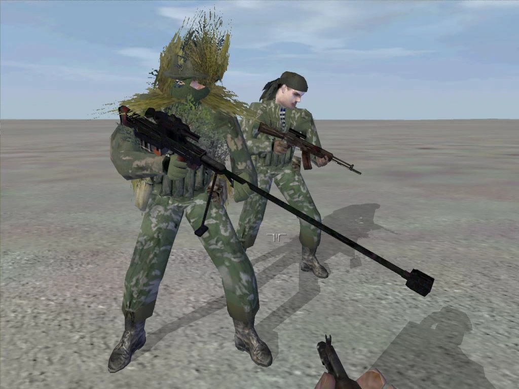 Operation Flashpoint: Cold War Crisis "СВН98 и АК107 - Оружие"