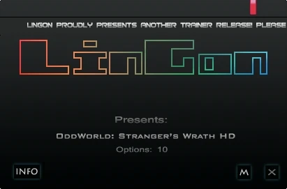 Oddworld - Stranger's Wrath HD: Трейнер/Trainer (+10) [2.0.0.0] {LinGon}