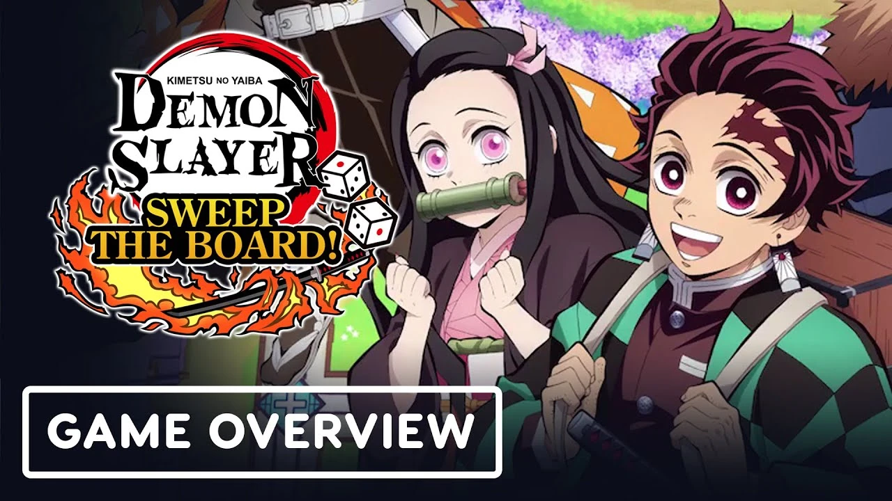 Обзорный трейлер игры "Kimetsu no Yaiba - Sweep the Board!"