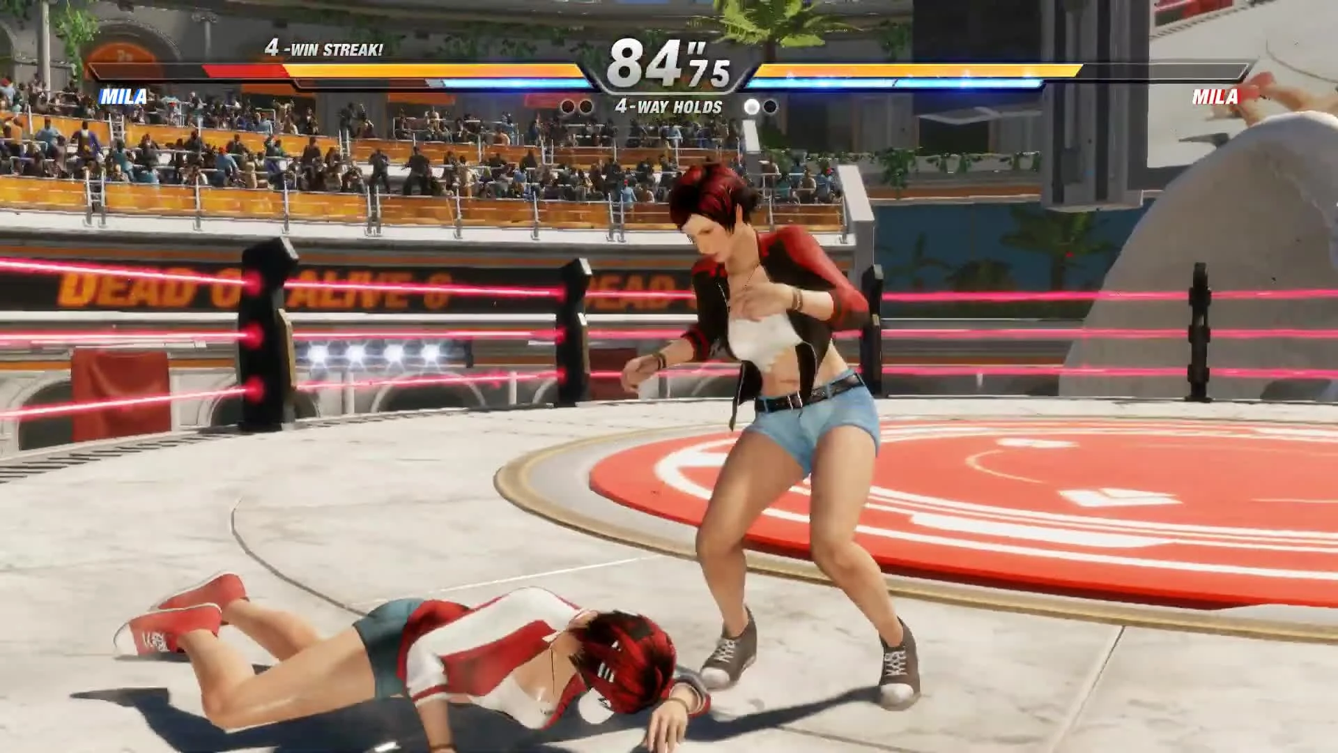 Dead or Alive 6: Мила - геймплей и все костюмы