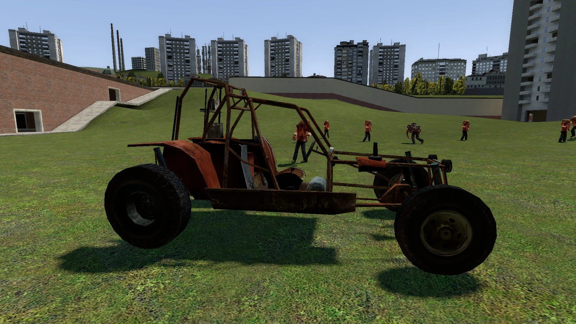 Garry's Mod "Безумные Машины - Mad Vehicle"