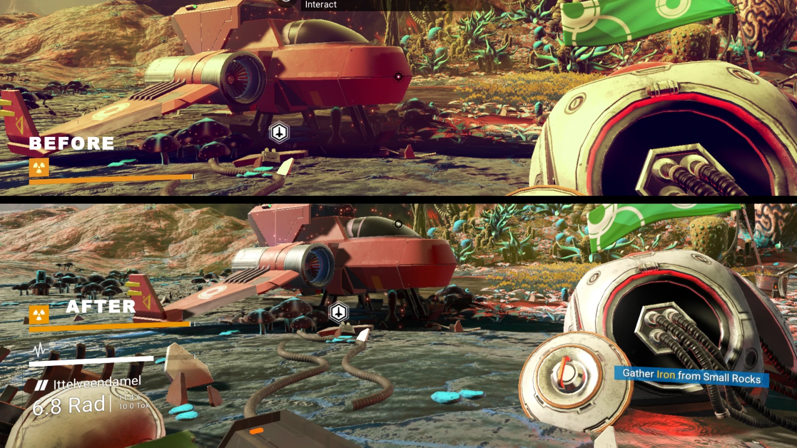 No Man's Sky "Instagram Filter Remover"