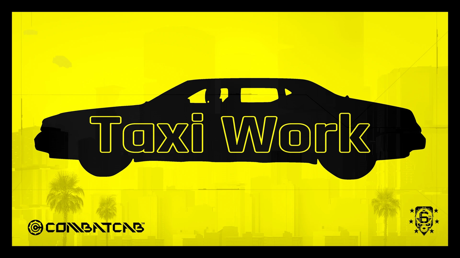 Cyberpunk 2077 "Работа таксистом в Найт-Сити"