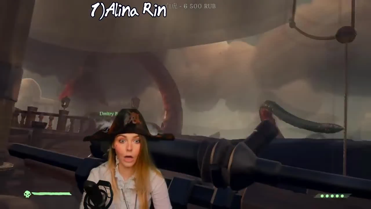 "Реакции Летсплейщиков" на Кракена из Sea of Thieves