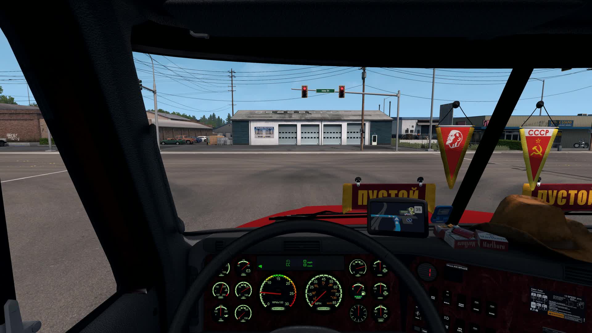 Рейс к границе в American Truck Simulator