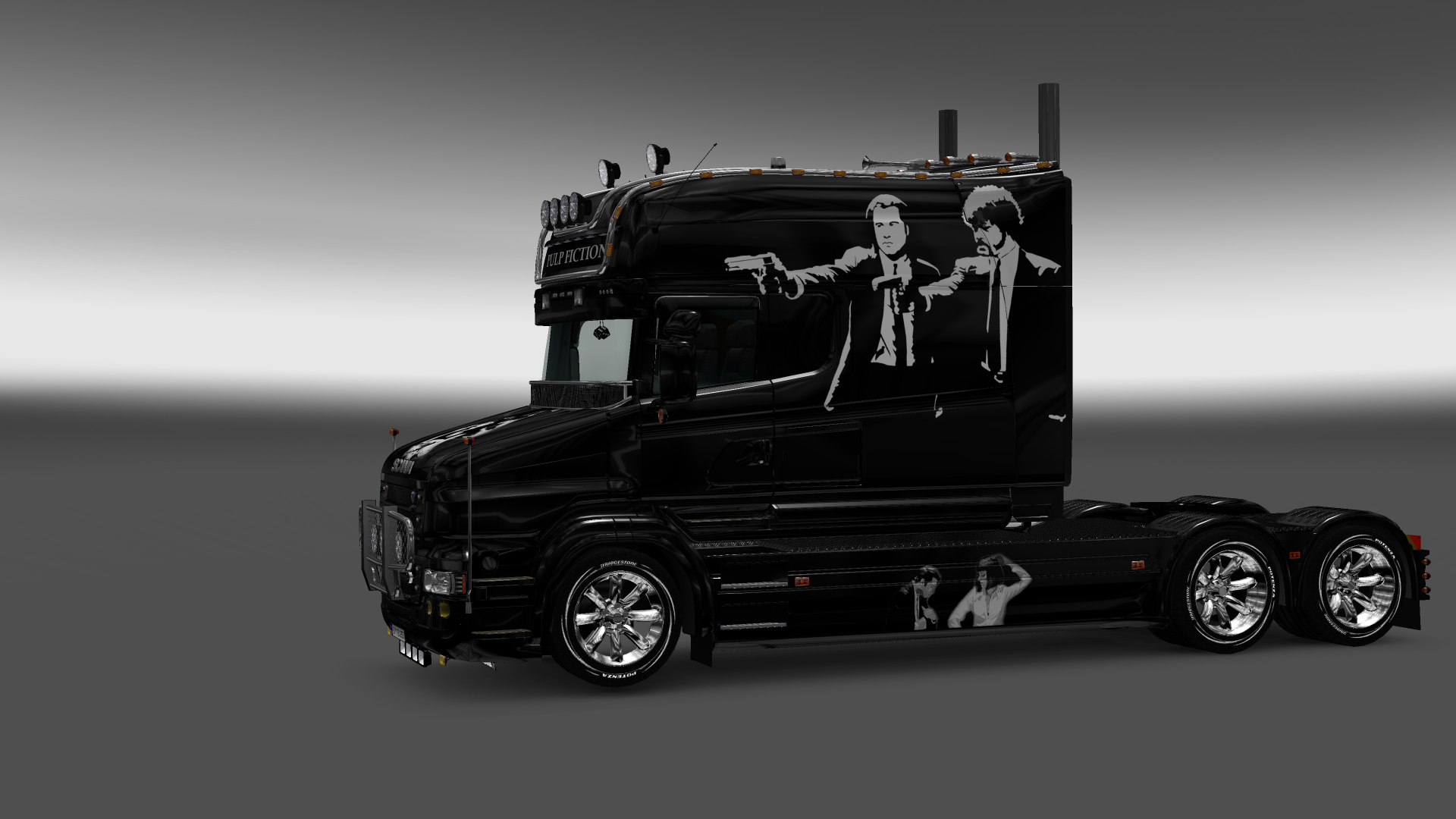 ETS 2 "Skin PULP FICTION for Scania T by SerzhKr"