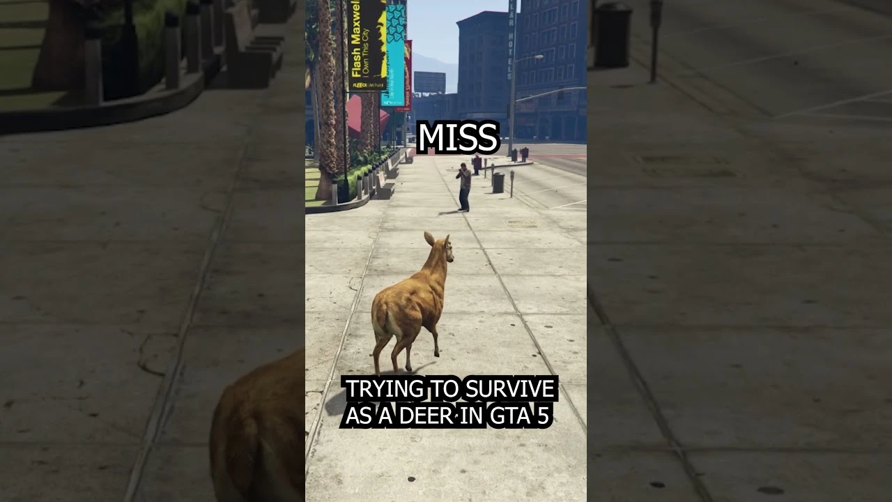 Когда играешь за оленя, но при этом пытаешься выжить