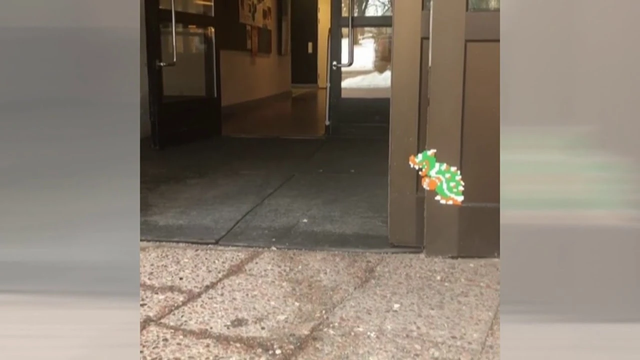 Супер Марио стрит-арт