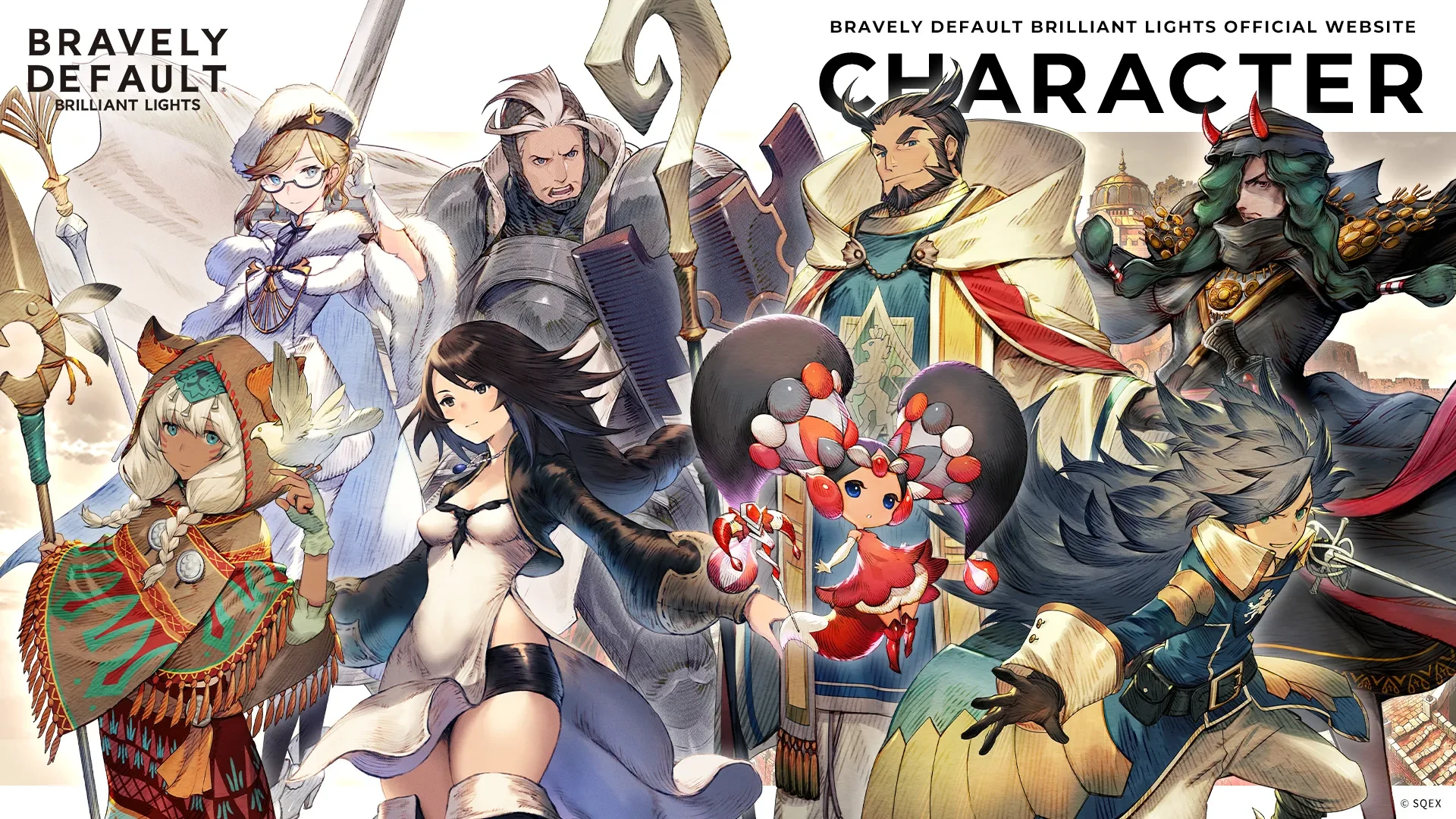 Новые трейлеры Bravely Default Brilliant Lights представляют Селену, Анихал, Лиз, Викторию и других