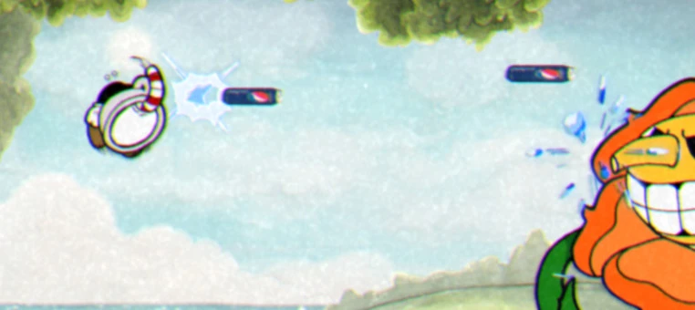 Cuphead "Pepsi Peashooter"