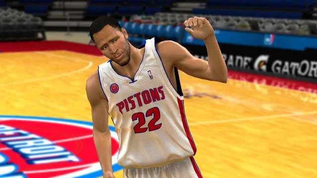 NBA 2K10 "Detroit Pistons 10-11 Jerseys Update"