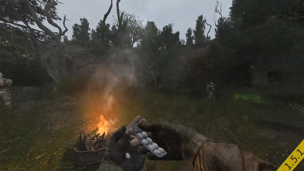 S.T.A.L.K.E.R.: Call of Pripyat "Anomaly 1.5.1: Анимация еды, лекарств и напитков"