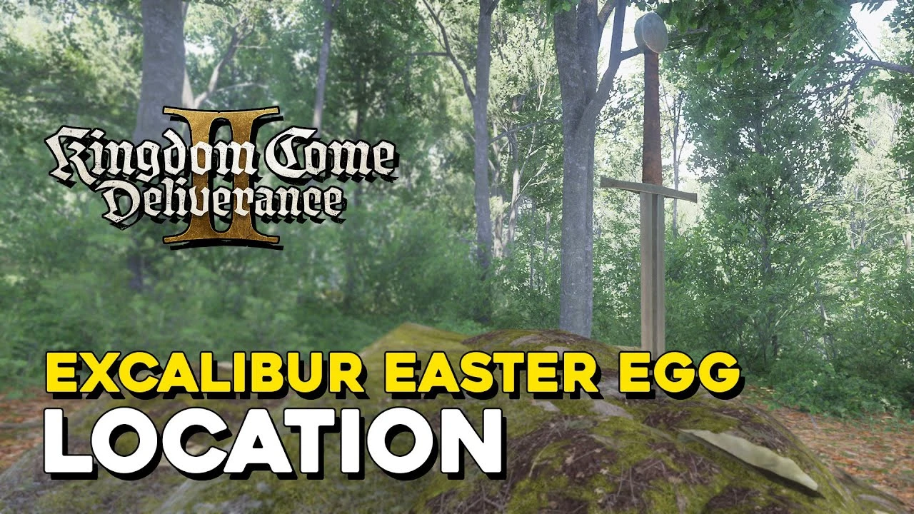 Где найти меч Экскалибур в Kingdom Come Deliverance 2