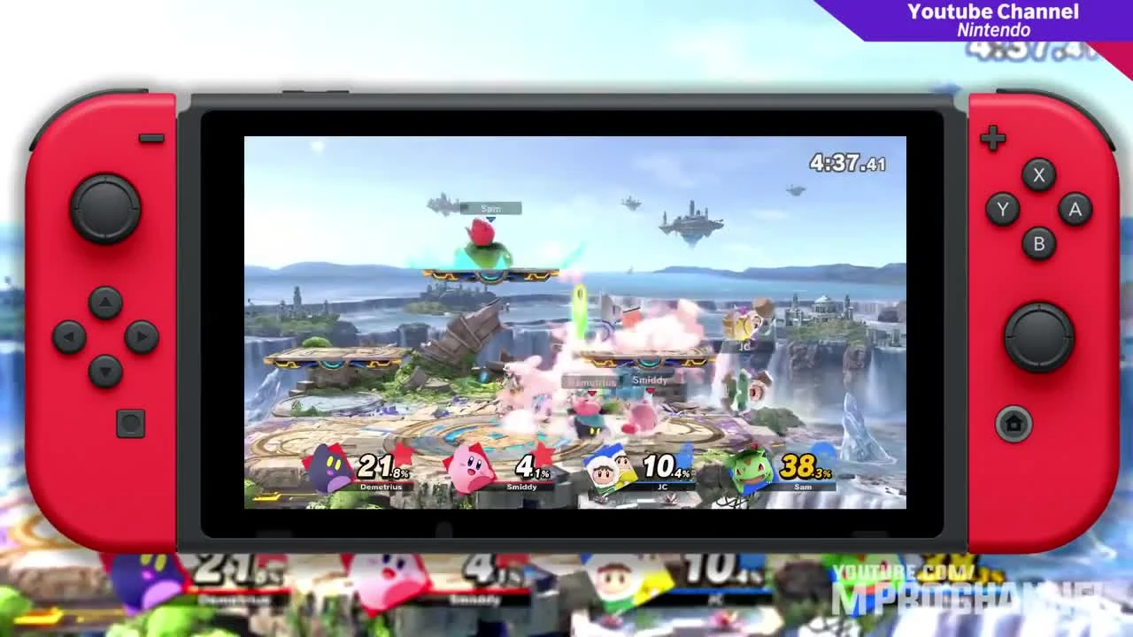 Эволюция игр Super Smash Bros 1999 - 2018