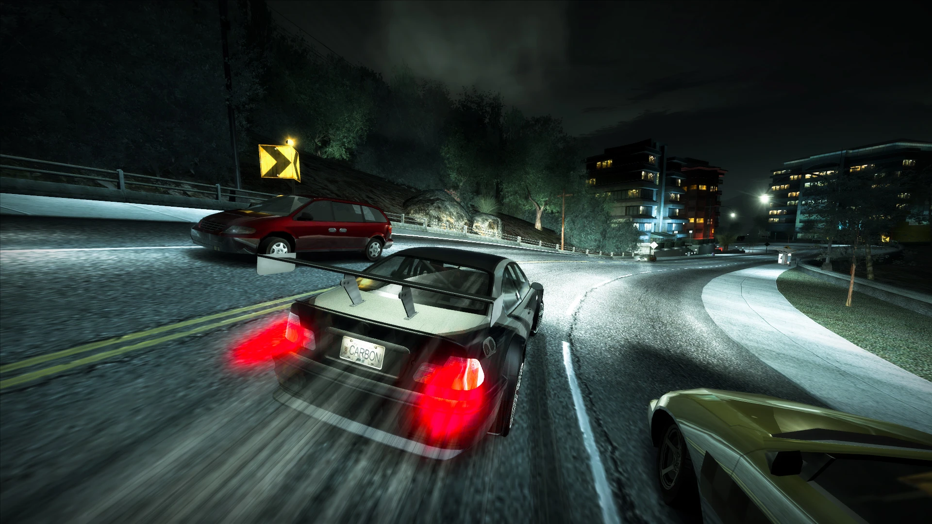 Need For Speed: Carbon "Расширенные камеры"