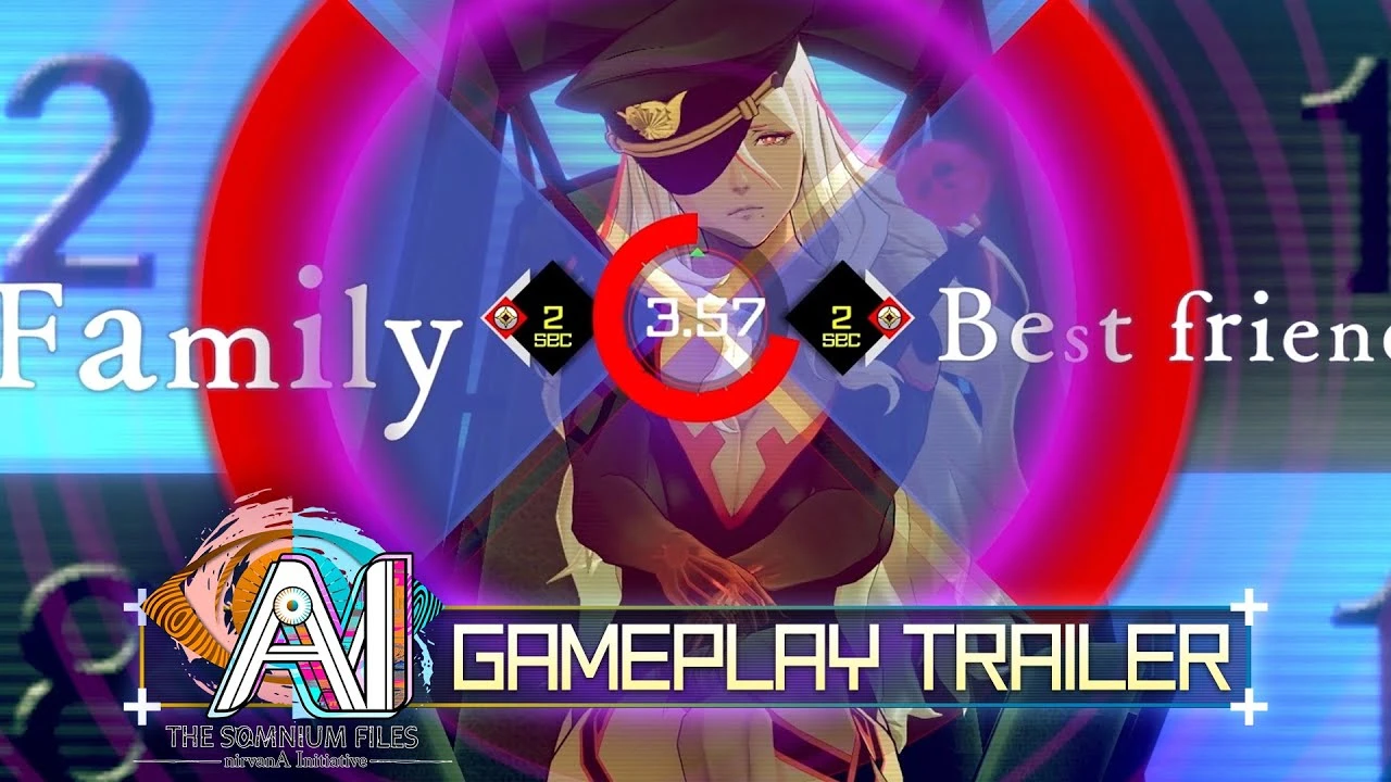 Детективная визуальная новелла AI: The Somnium Files - nirvanA Initiative обзавелась новым геймплейным трейлером