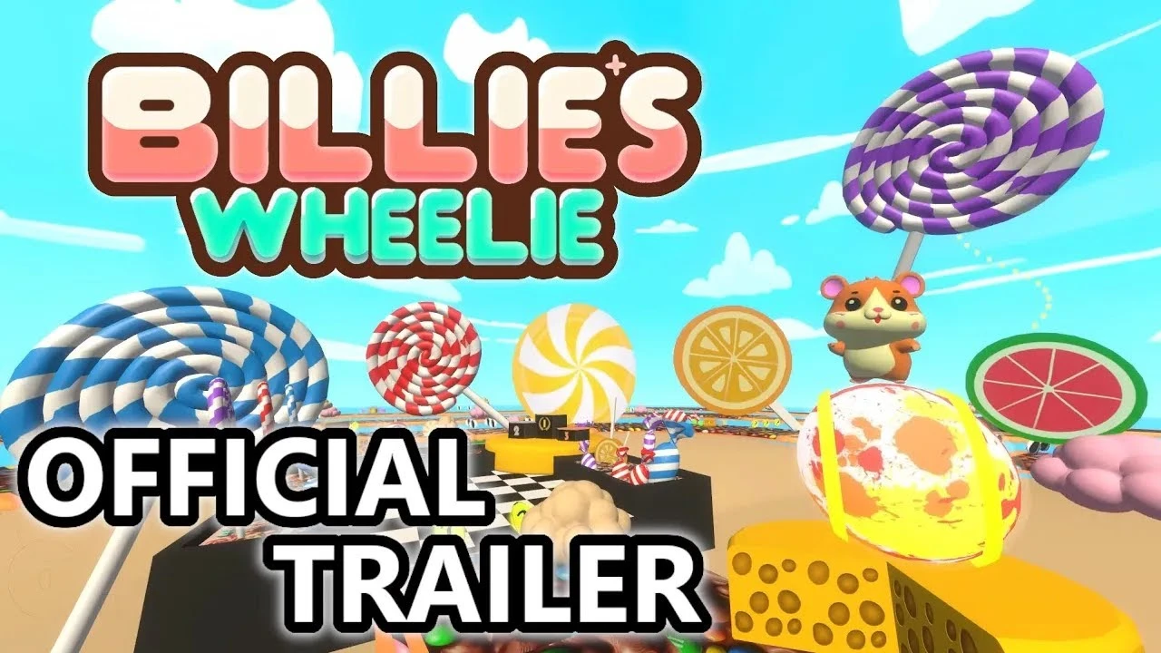 Гоночный платформер с хомяком: Billie's Wheelie временно бесплатна в Steam