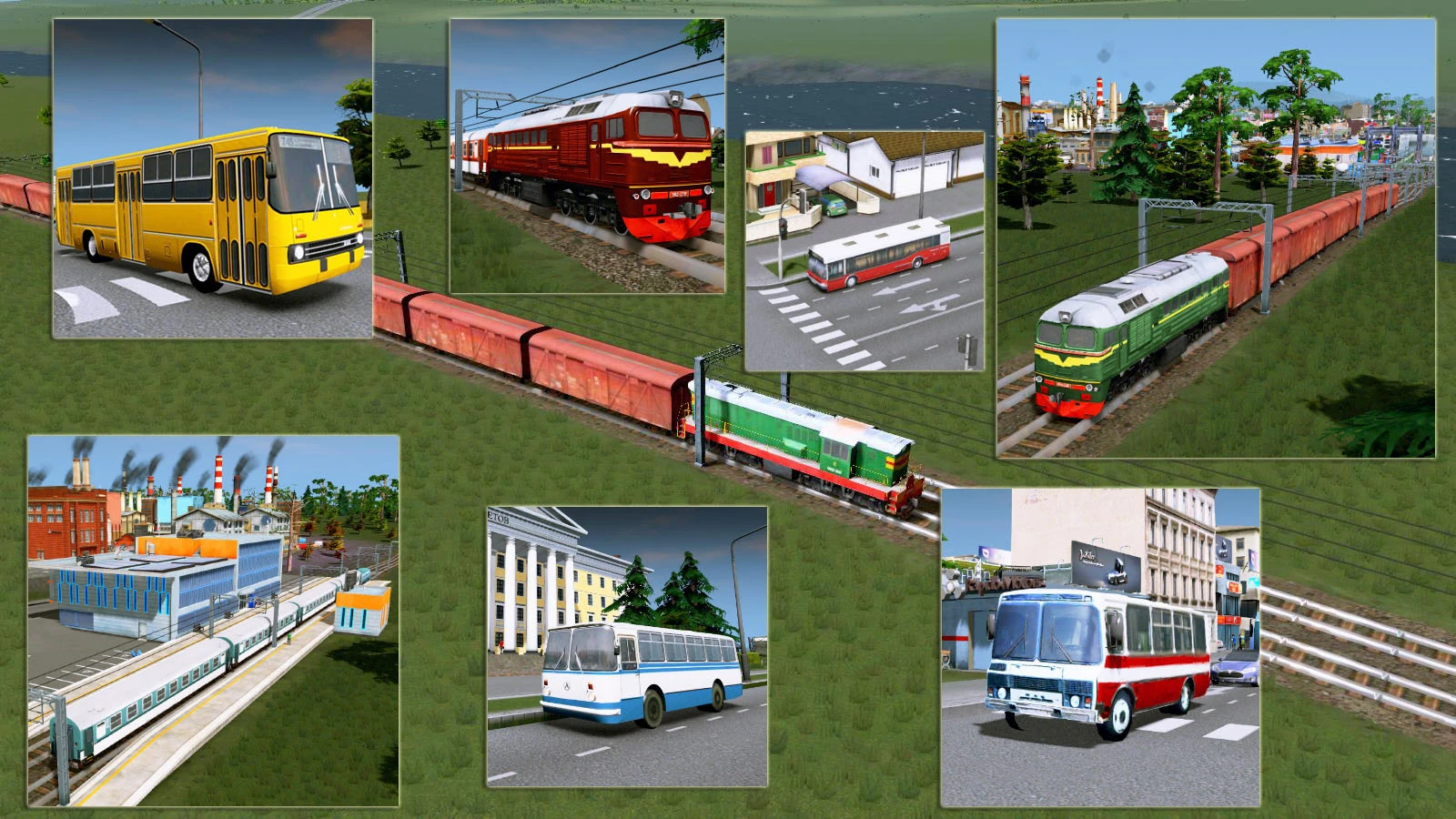 Cities: Skylines "Новый транспорт для игры."