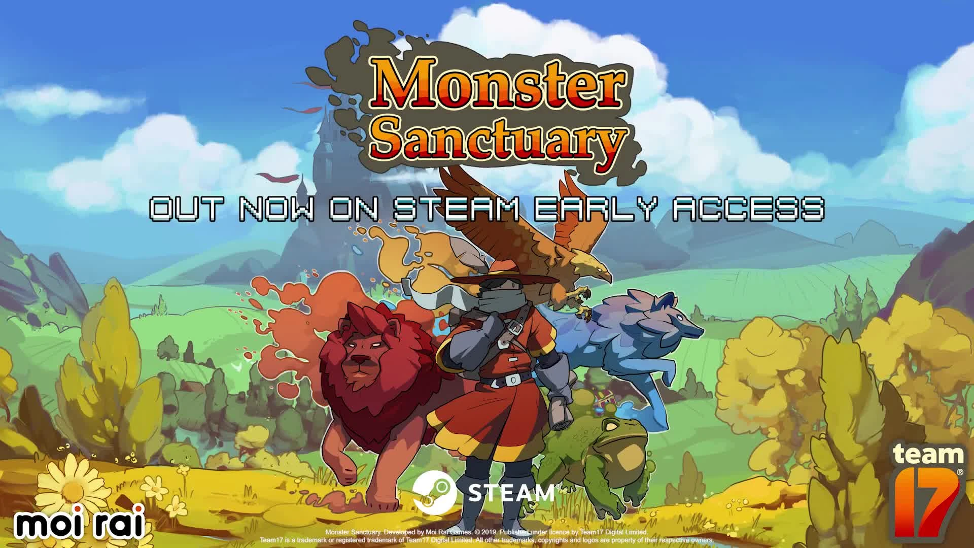 В раннем доступе состоялся выход Monster Sanctuary